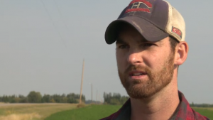 Mathieu Gagne said he was pulled over after he passed a peace officer who was driving under the speed limit.
