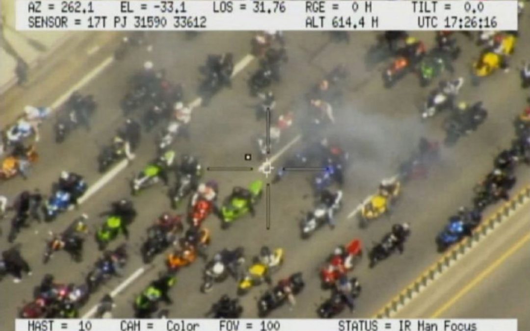 OPP charge 10 men with motorcycle stunt driving