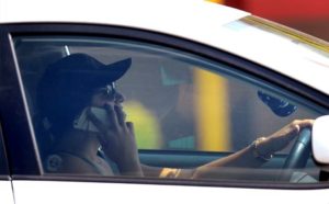 distracted driving file photo
