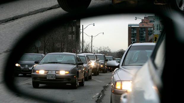 Rush hour traffic blitz begins downtown in Toronto