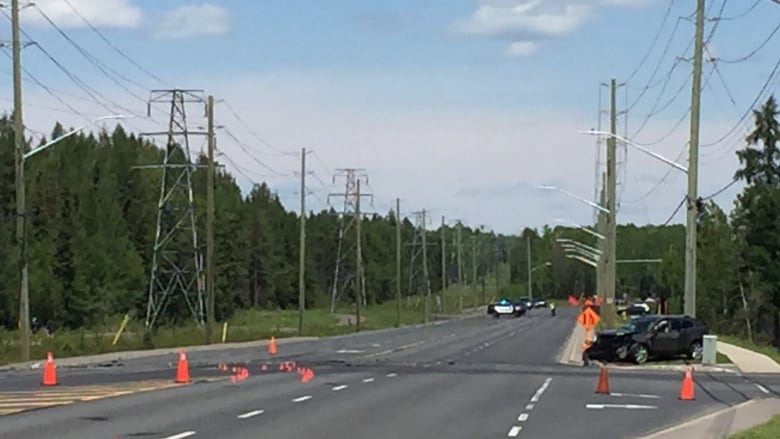Road reopened Wednesday after serious collision in Thunder Bay