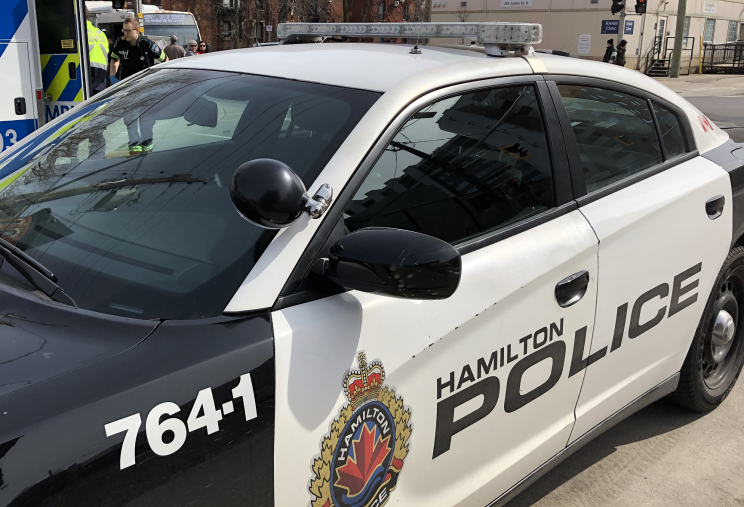 Hamilton Police cruiser 764-1